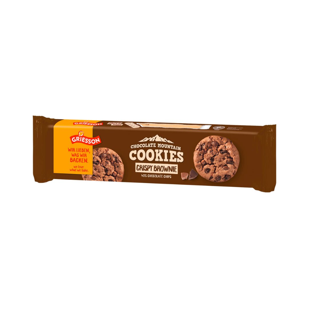 Griesson Chocolate Mountain Cookies Crispy Brownie 150g