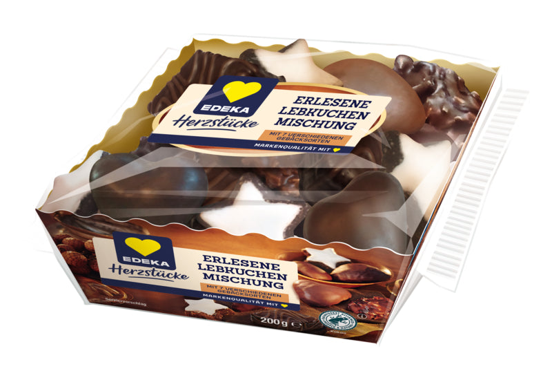EDEKA Herzstücke Erlesene Lebkuchen Mischung 200g