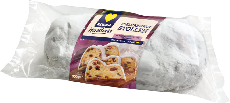 EDEKA Herzstücke Edel-Marzipanstollen 500g