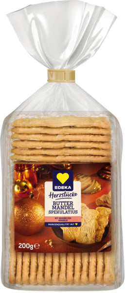 EDEKA Herzstücke Butter-Mandelspekulatius 200g
