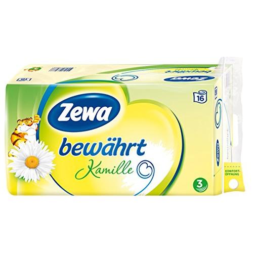 Zewa Bewährt Toilettenpapier Kamille 3-lagig 8x180BL
