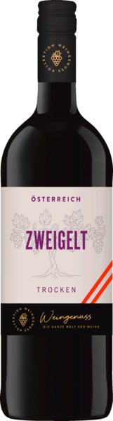 Wein-Genuss Zweigelt Qualitätswein trocken 1l