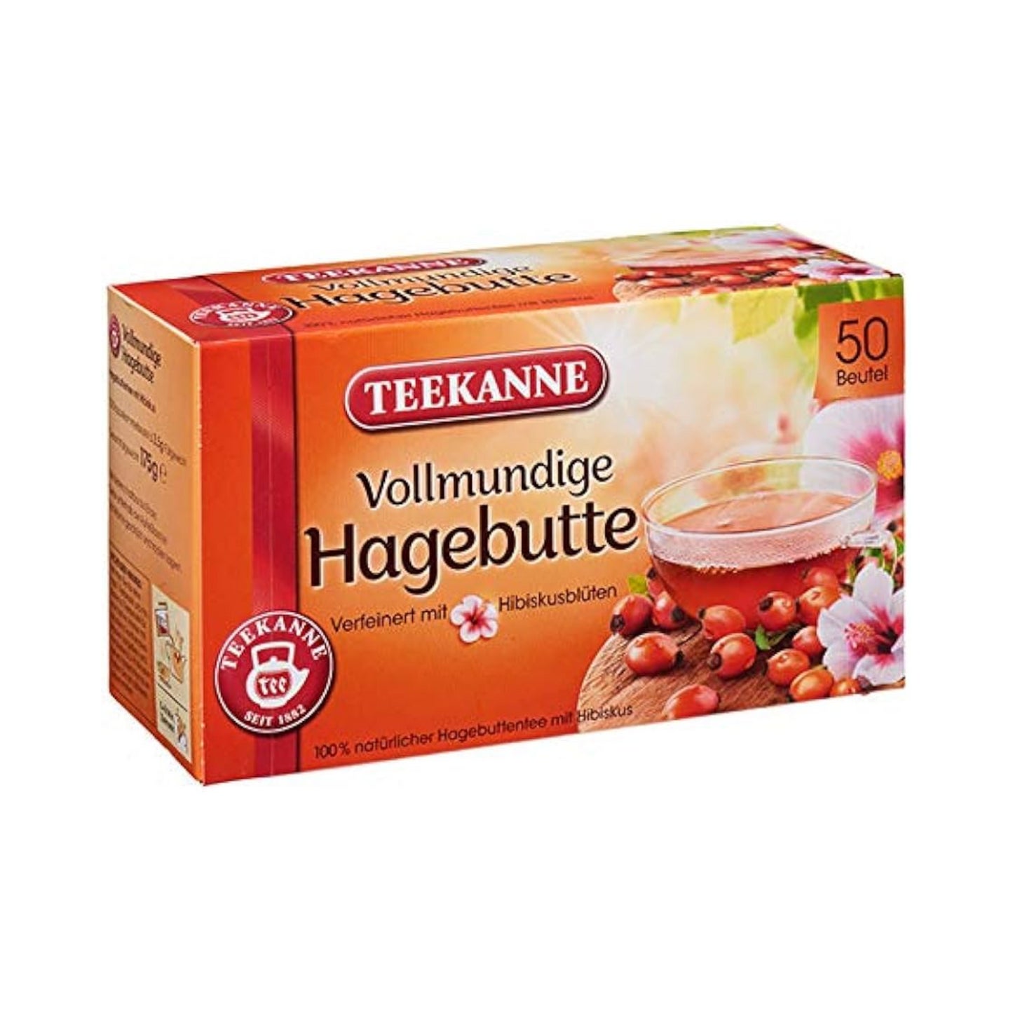 Teekanne Hagebutte 50ST 175g