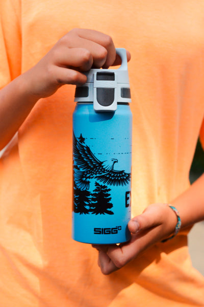 Sigg Kindertrinkflasche One Brave Eagle Aluminium 0,6l