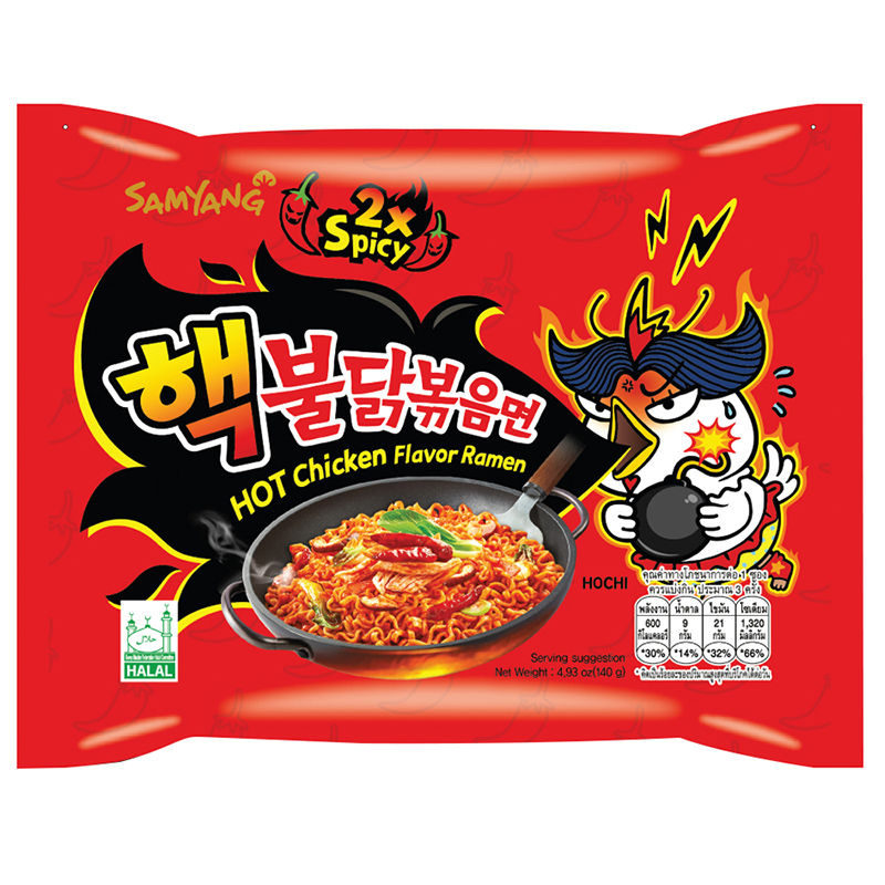 Samyang Instant Nudeln extra scharfes Huhn 140g