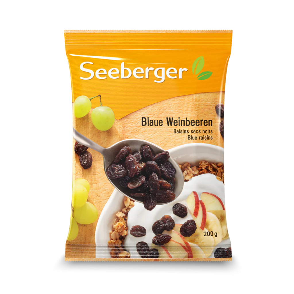 Seeberger Blaue Weinbeeren 200g