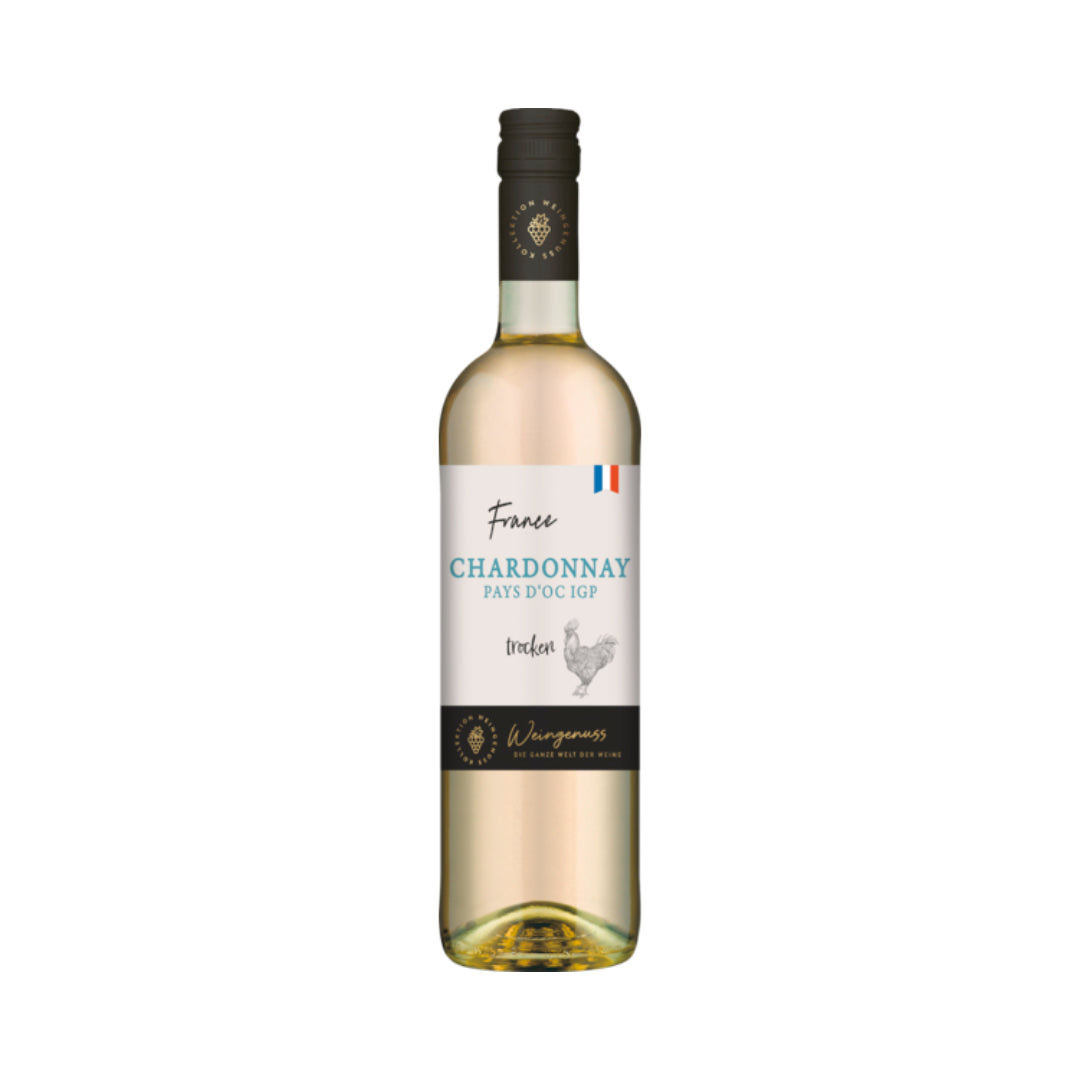 Wein-Genuss Chardonnay Pays d'Oc IGP trocken 0,75l