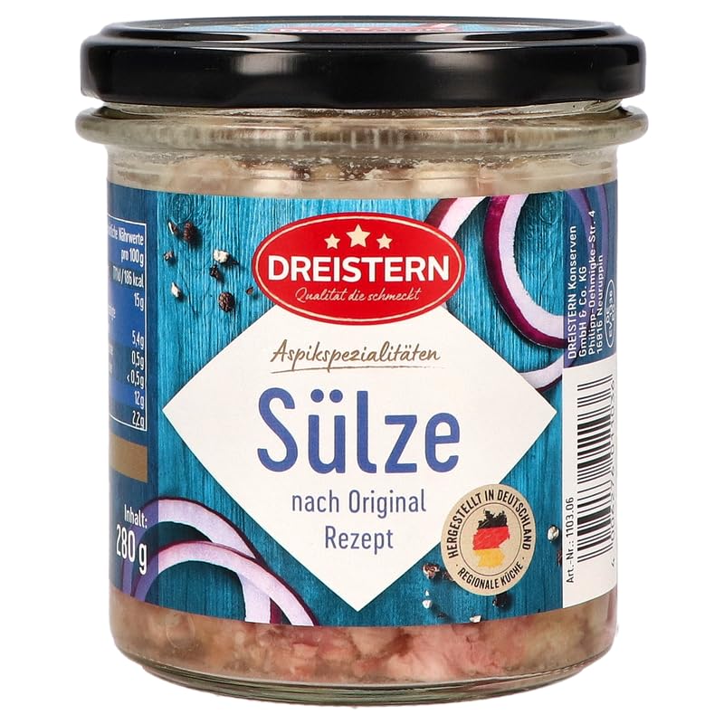 Dreistern Schweinskopfsülze 280g