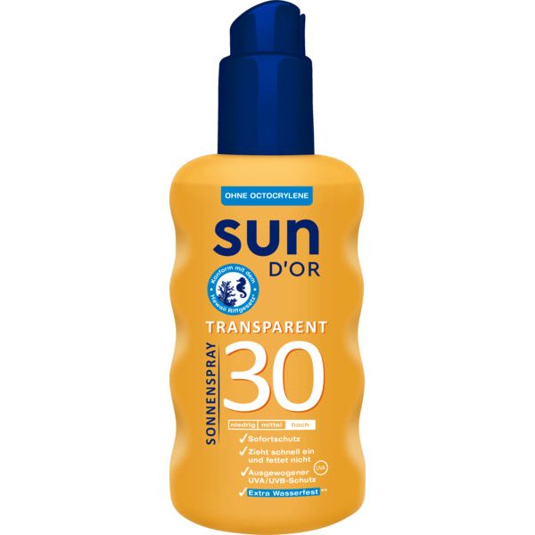 sun D'OR Sonnenspray transparent LSF 30 200ml