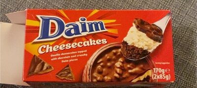Daim Cheesecake 2x85g