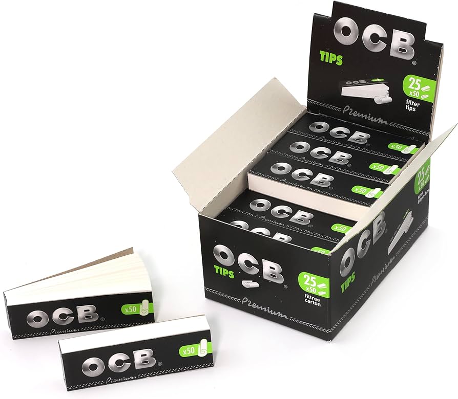 OCB Filter Tips 50BL