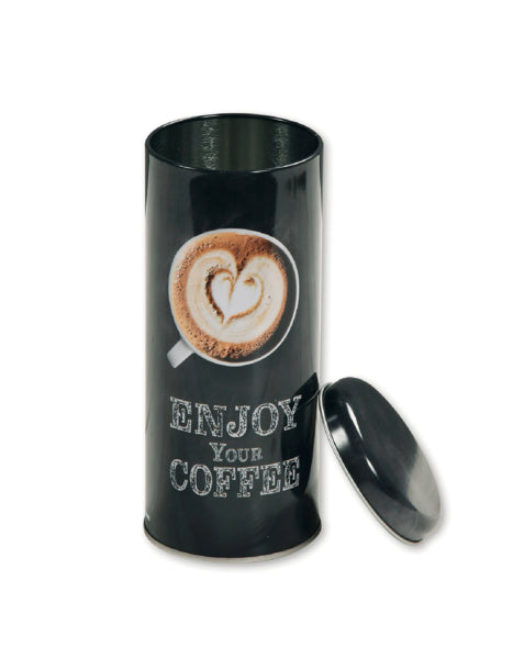Kesper Aufbewahrungsdose für Kaffeepads Metall 8x17,5cm