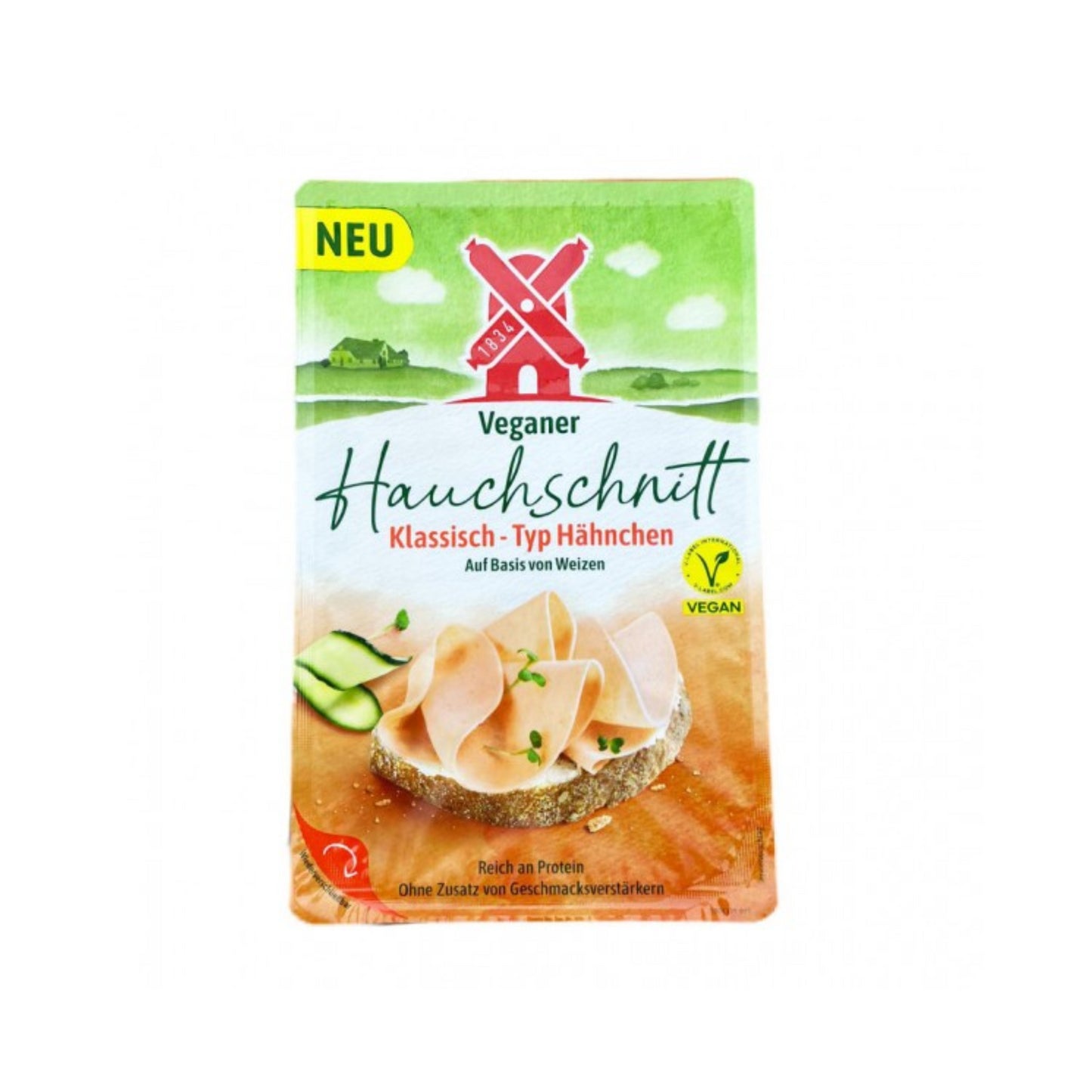 Rügenwalder Veganer Hauchgenuss Klassisch Typ Hähnchen 70g