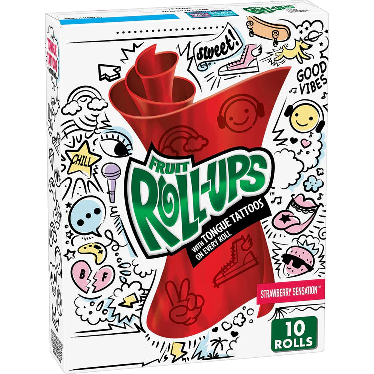 Fruit Roll Ups Strawberry Sensation 141g