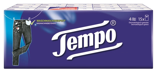 Tempo Taschentücher Original Softpack 15x10ST