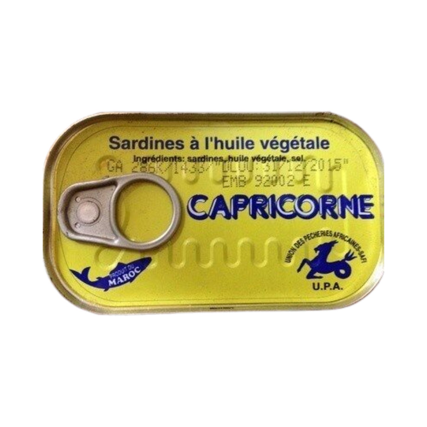 Capricorne Sardinen in Sonnenblumenöl mit Haut und Gräten 125g