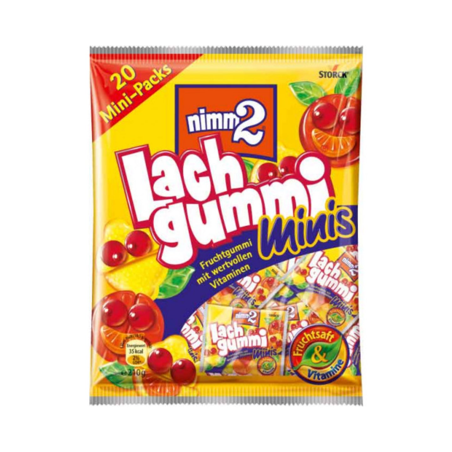 Storck Nimm2 Lachgummi Minis 210g