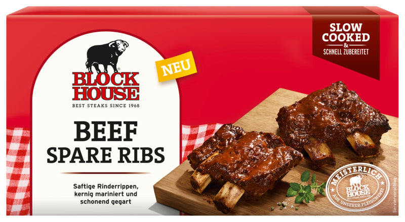 Block House Beef Spare Ribs 500g
