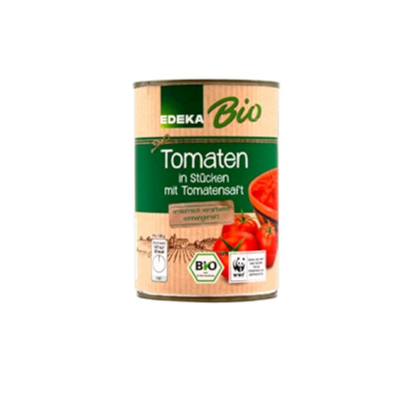 Bio EDEKA Tomaten ganz und geschält in Tomatensaft 400g