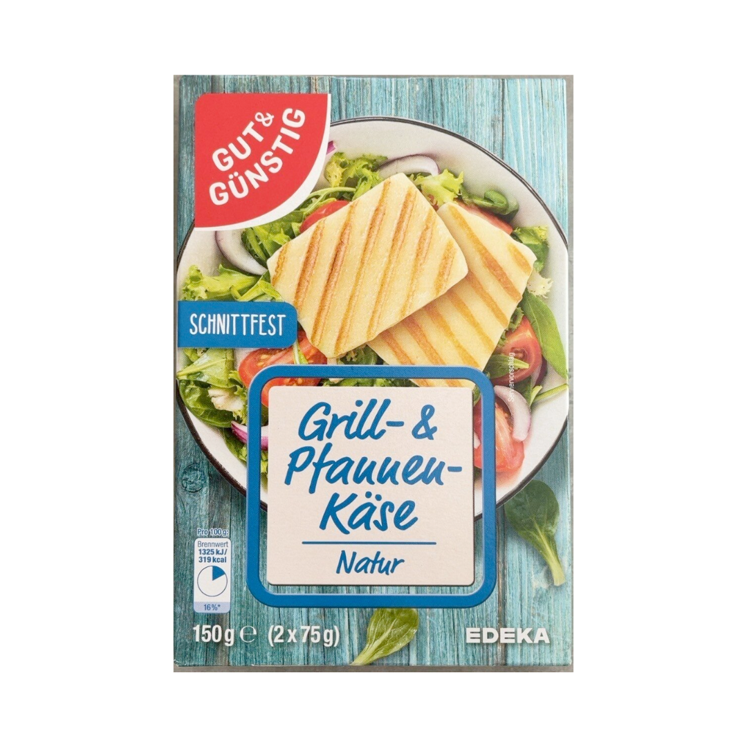 GUT&GÜNSTIG Räucherkäsescheiben Natur 150g