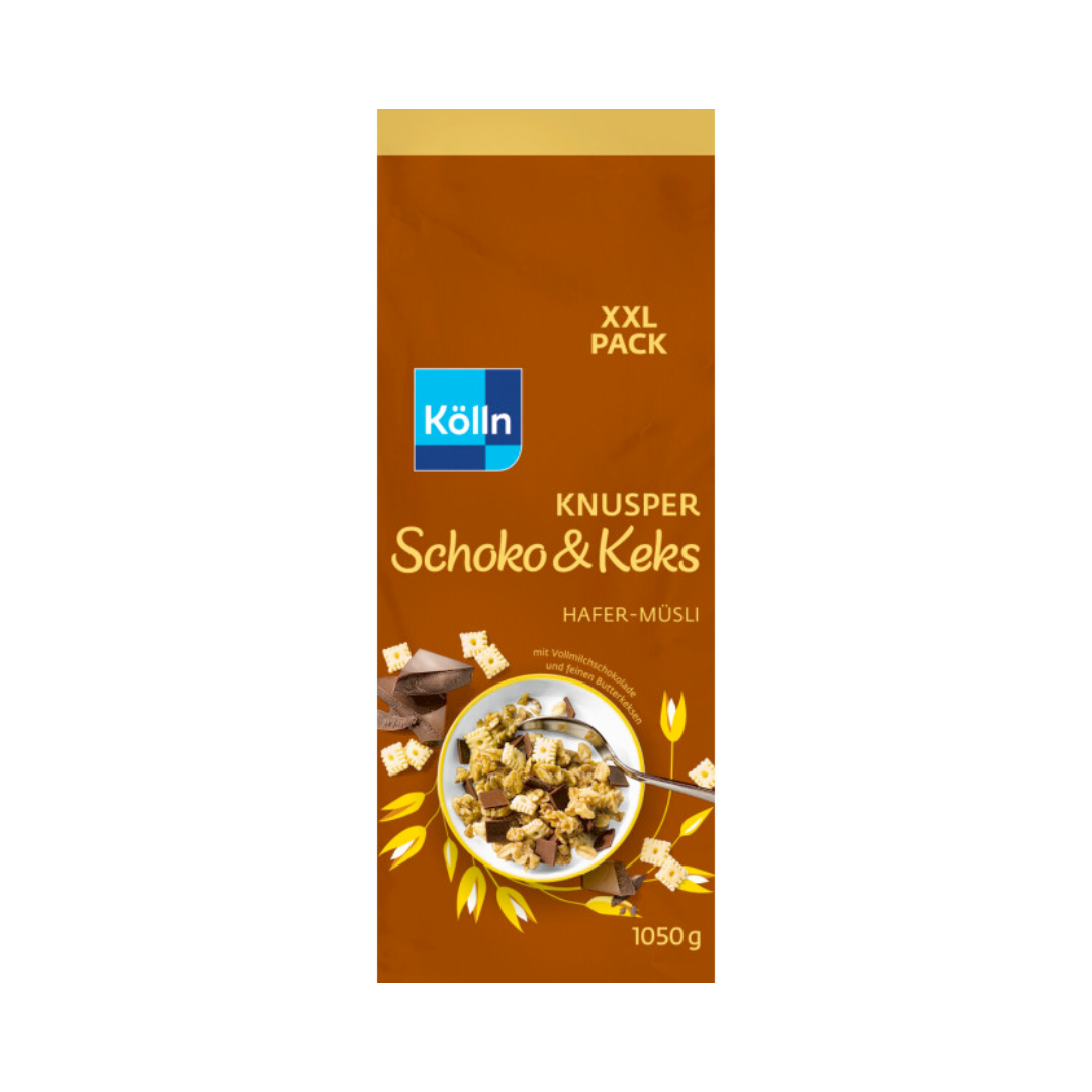 Kölln Knusper Schoko & Keks Hafer-Müsli 1,05kg