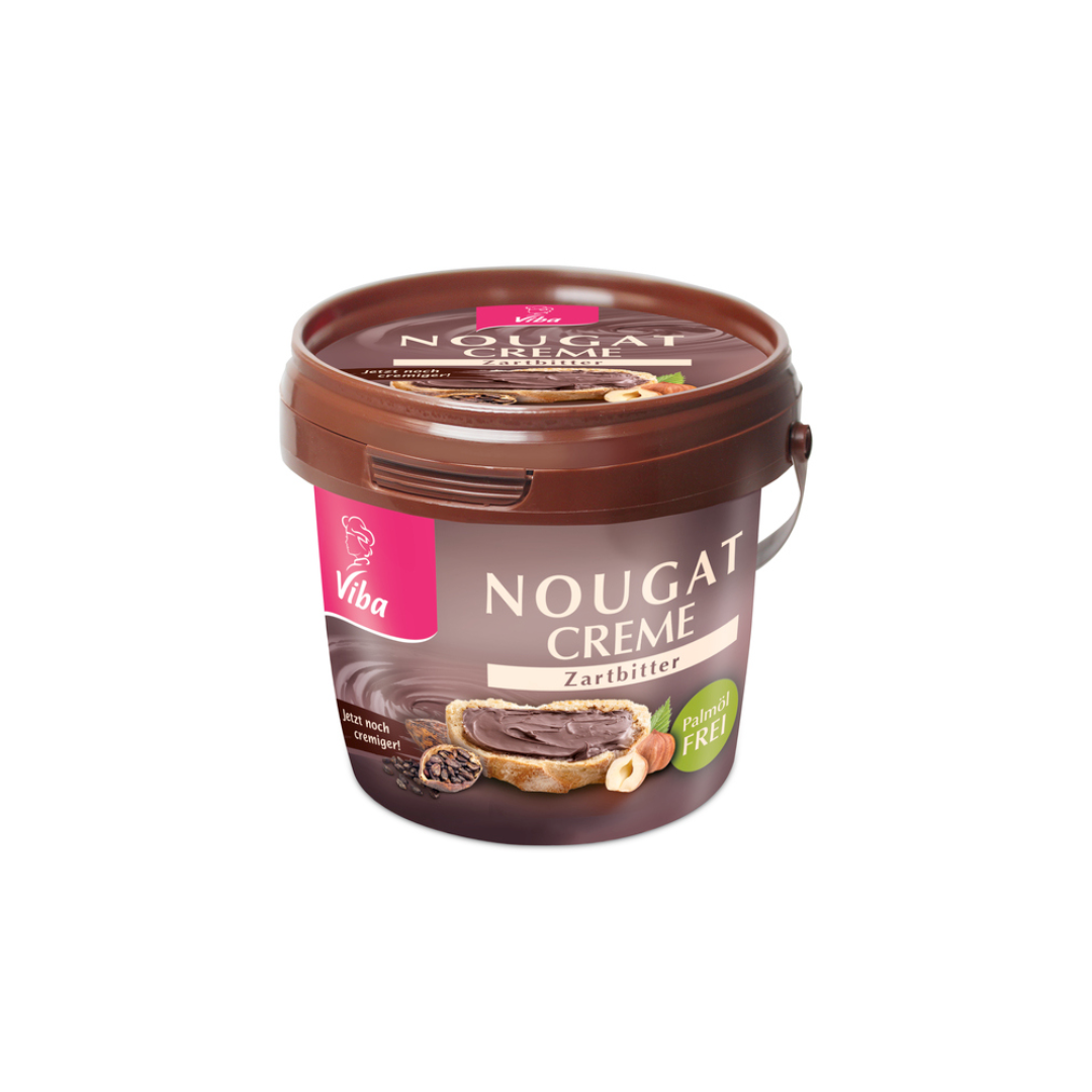Viba Nougatcreme zartbitter palmölfrei 375g