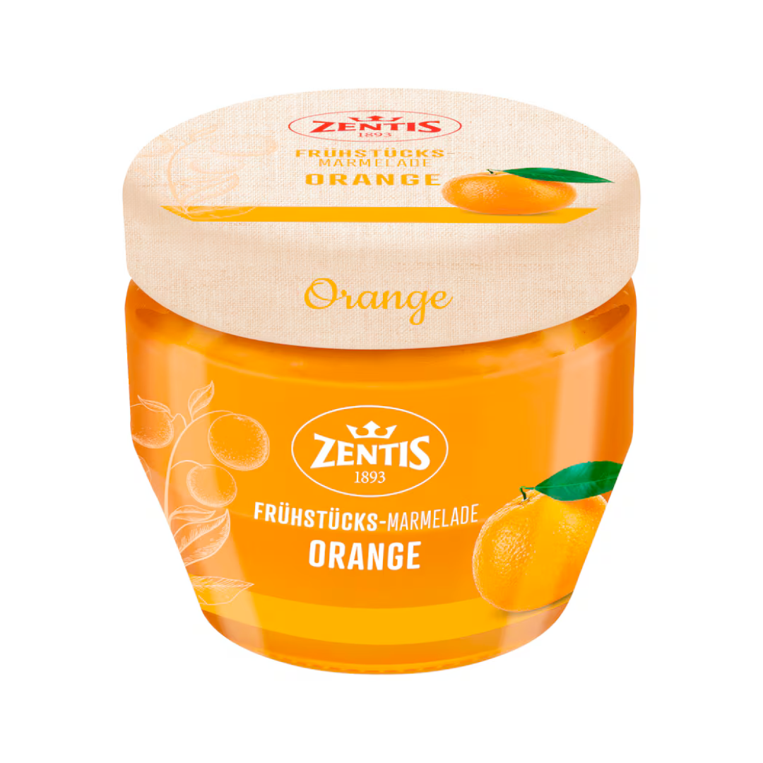 Zentis Frühstücks-Marmelade Orange 230g