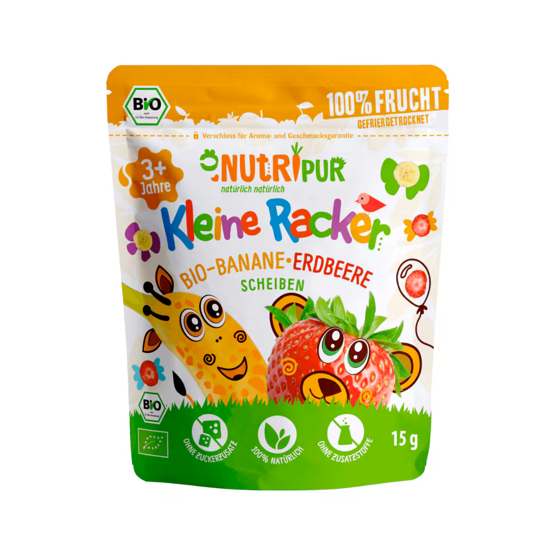 Nutripur Kleiner Racker Erdbeer Banane 15g