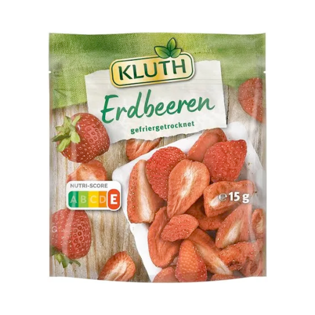 Kluth Erdbeeren gefriergetrocknet 15g