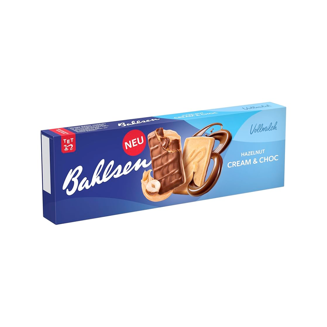 Bahlsen Hazelnut & Cream Choc 100g