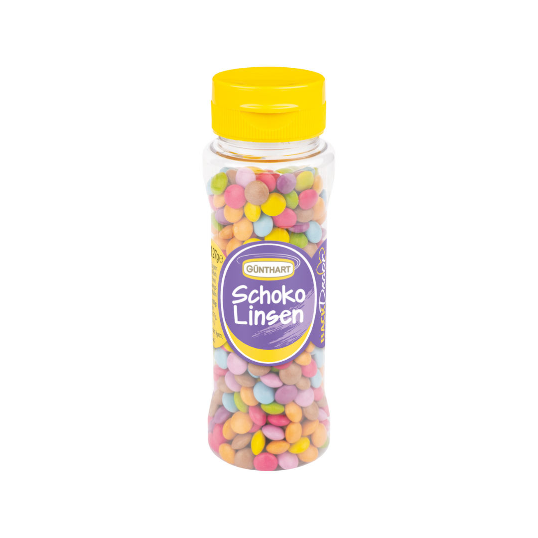 Günthart Streudekor Mini-Schokolinsen 127g