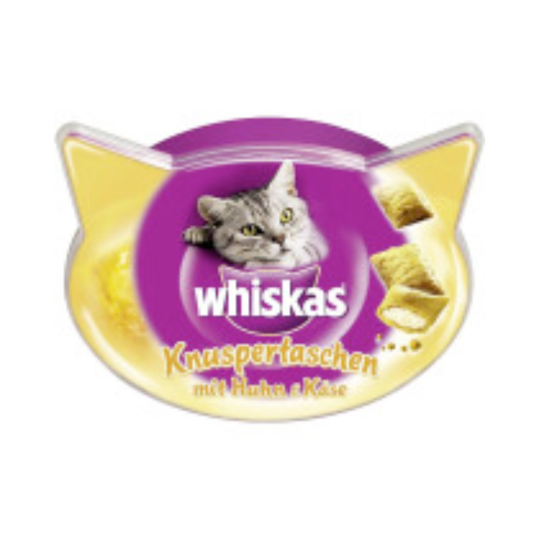 Whiskas Knuspertaschen mit Huhn und Käse 60g