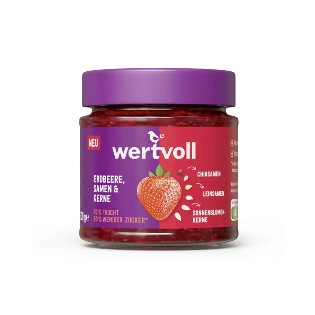 Wertvoll Erdbeere Samen & Kerne 200g