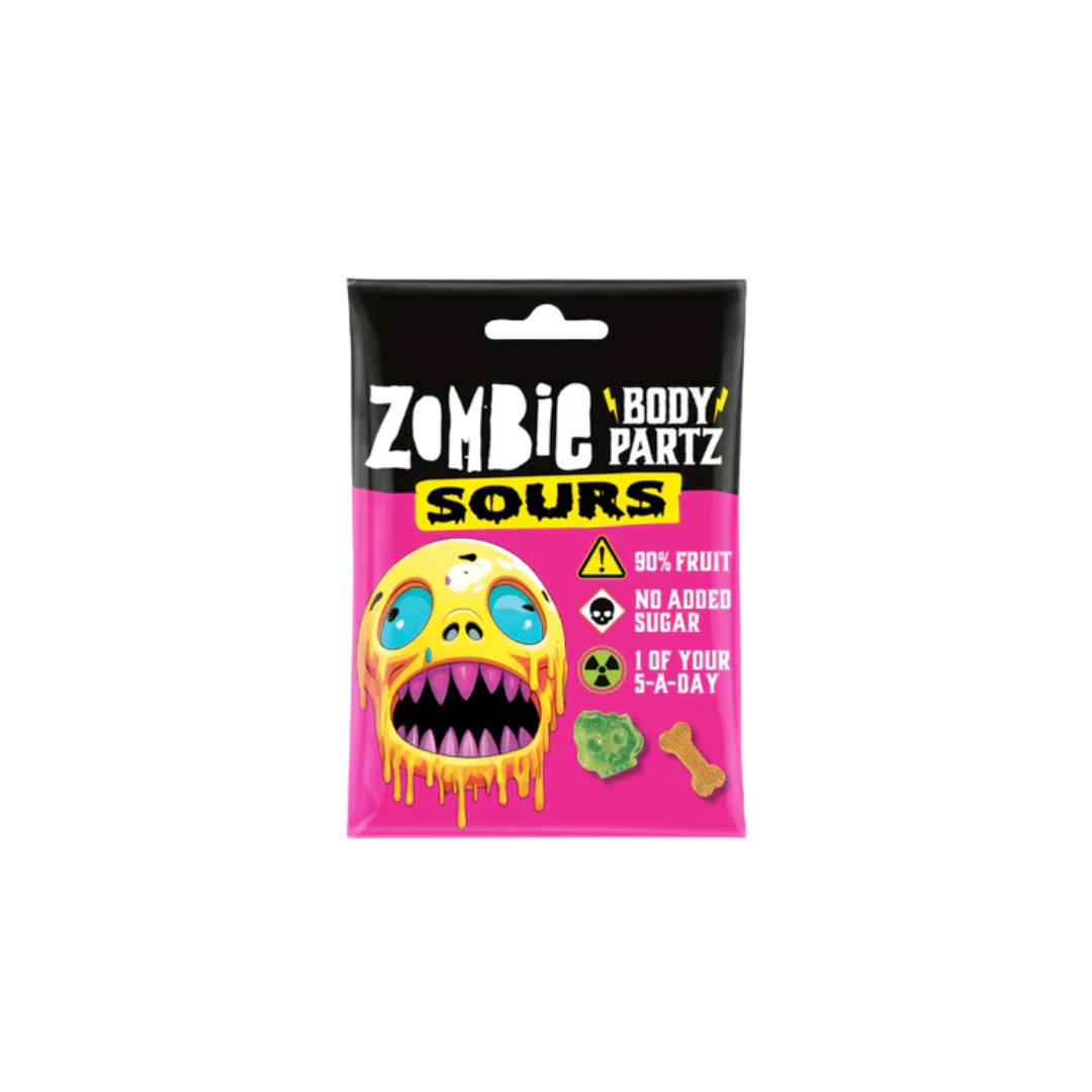Candy Zombie Sours Body Partz Gummi 35g