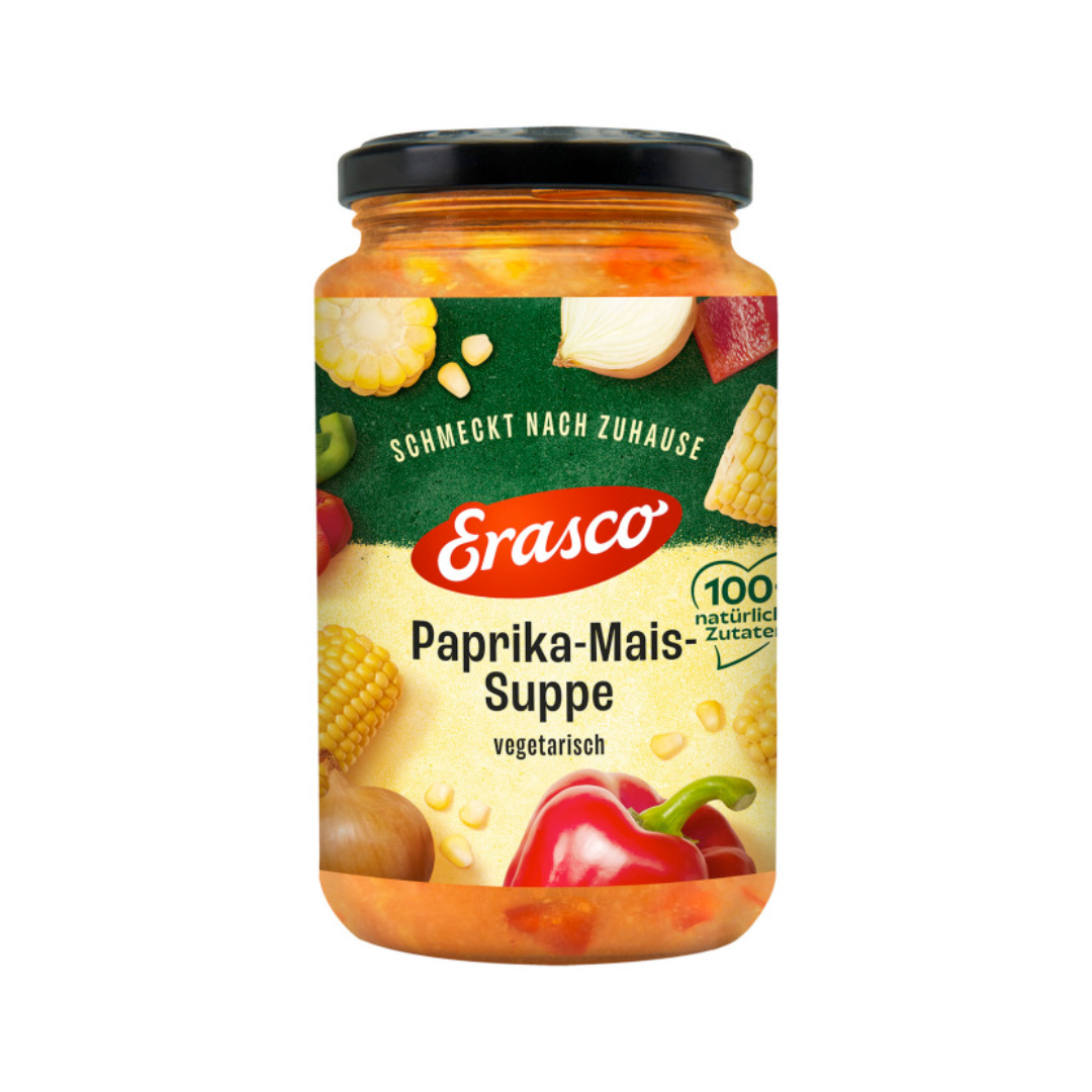 Erasco Paprika-Mais-Suppe 350ml