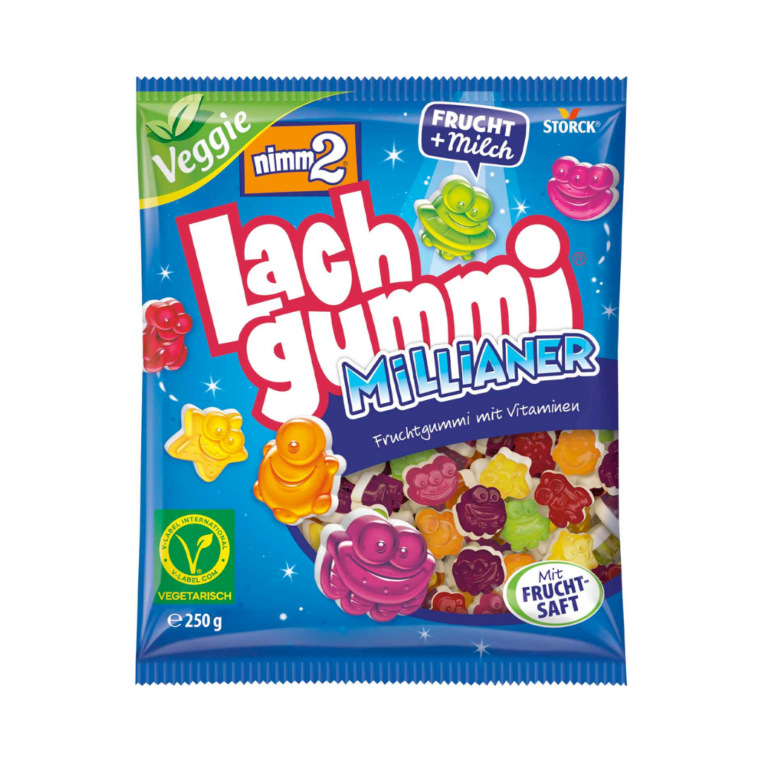 Nimm2 Lachgummi Millianer 250g