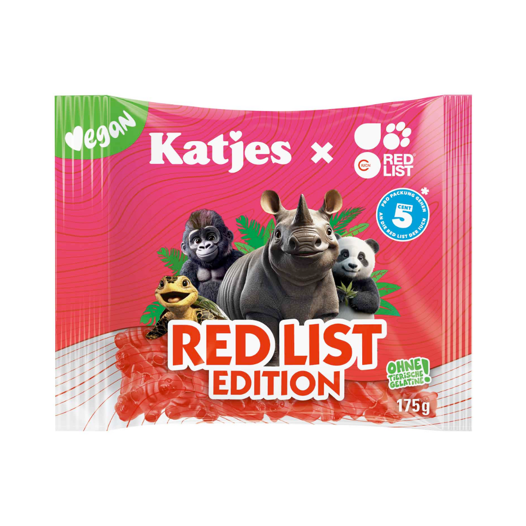 Katjes Red List Edition 175g