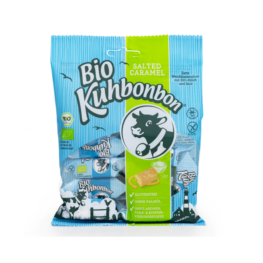 Bio Kuhbonbon Salted Caramel 120g