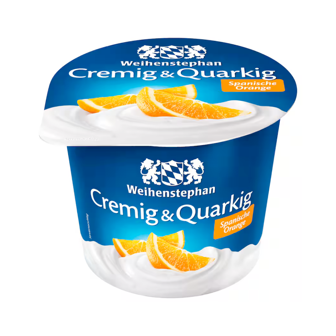 Weihenstephan Cremig Quarkig Spanische Orange 500g