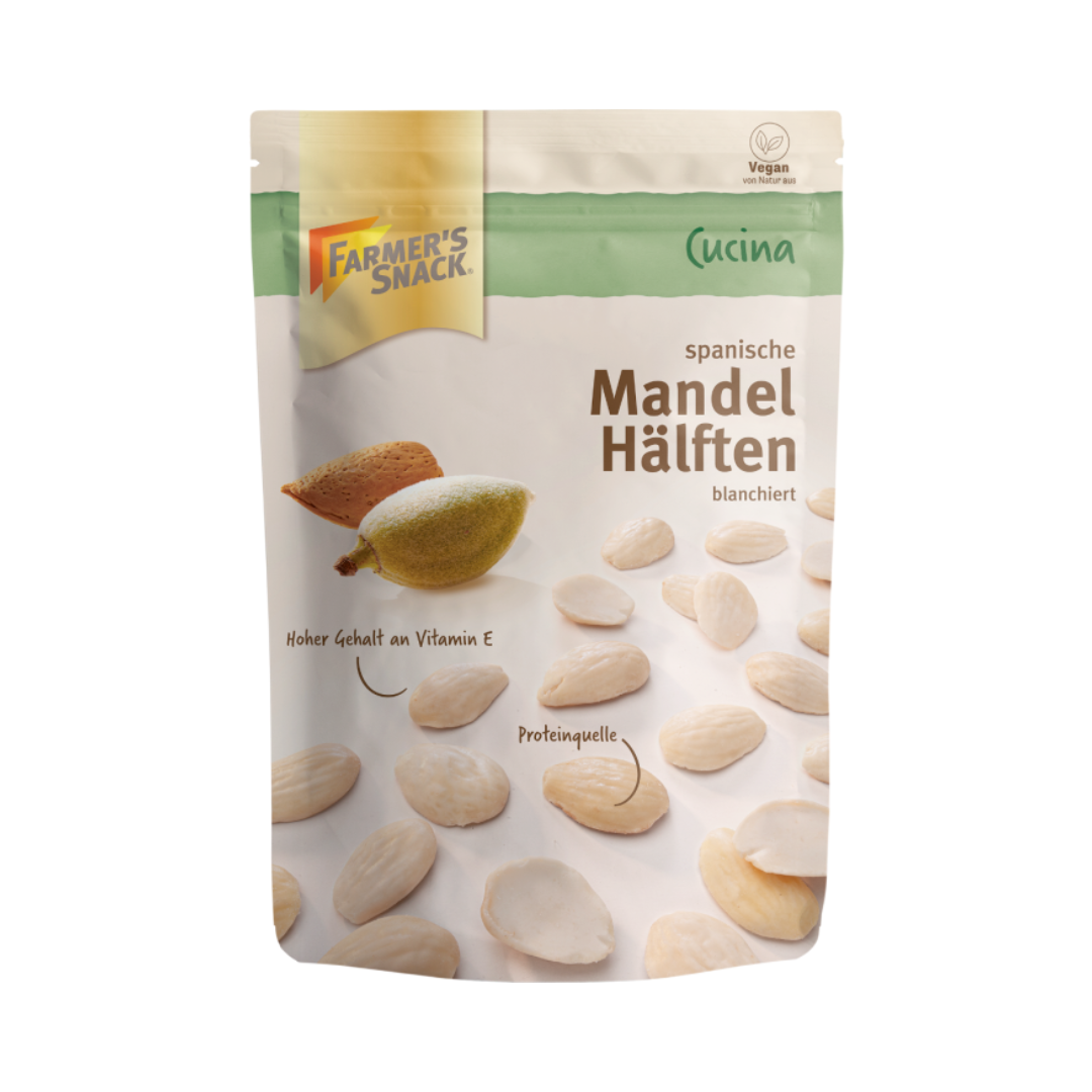 Farmers Snack Cucina Mandel Hälften blanchiert 150g