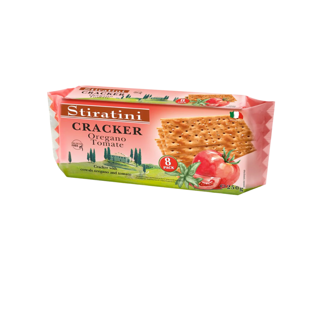Stiratini Cracker Oregano & Tomate 250g