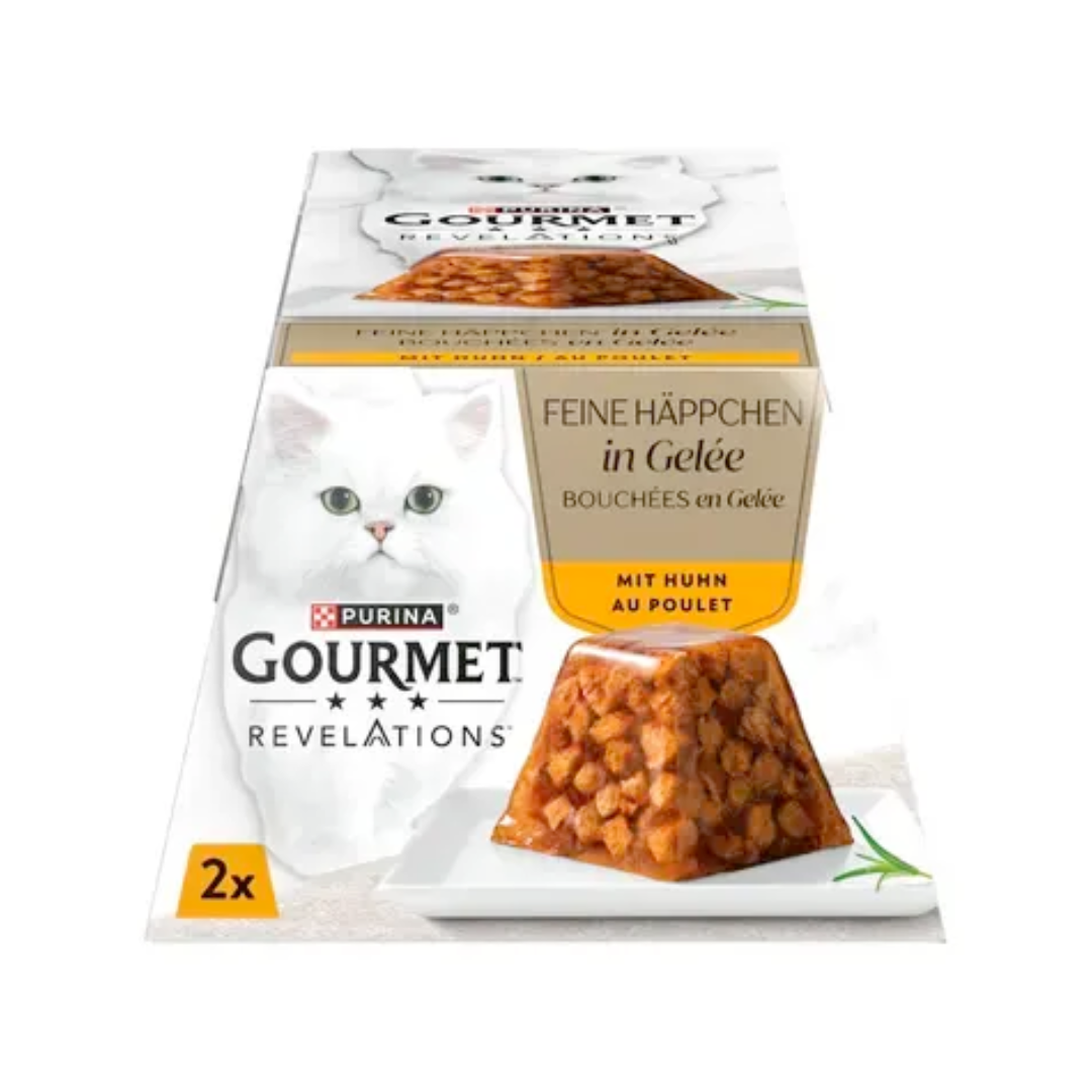 Gourmet Revelations Feine Häppchen mit Huhn 2x57g