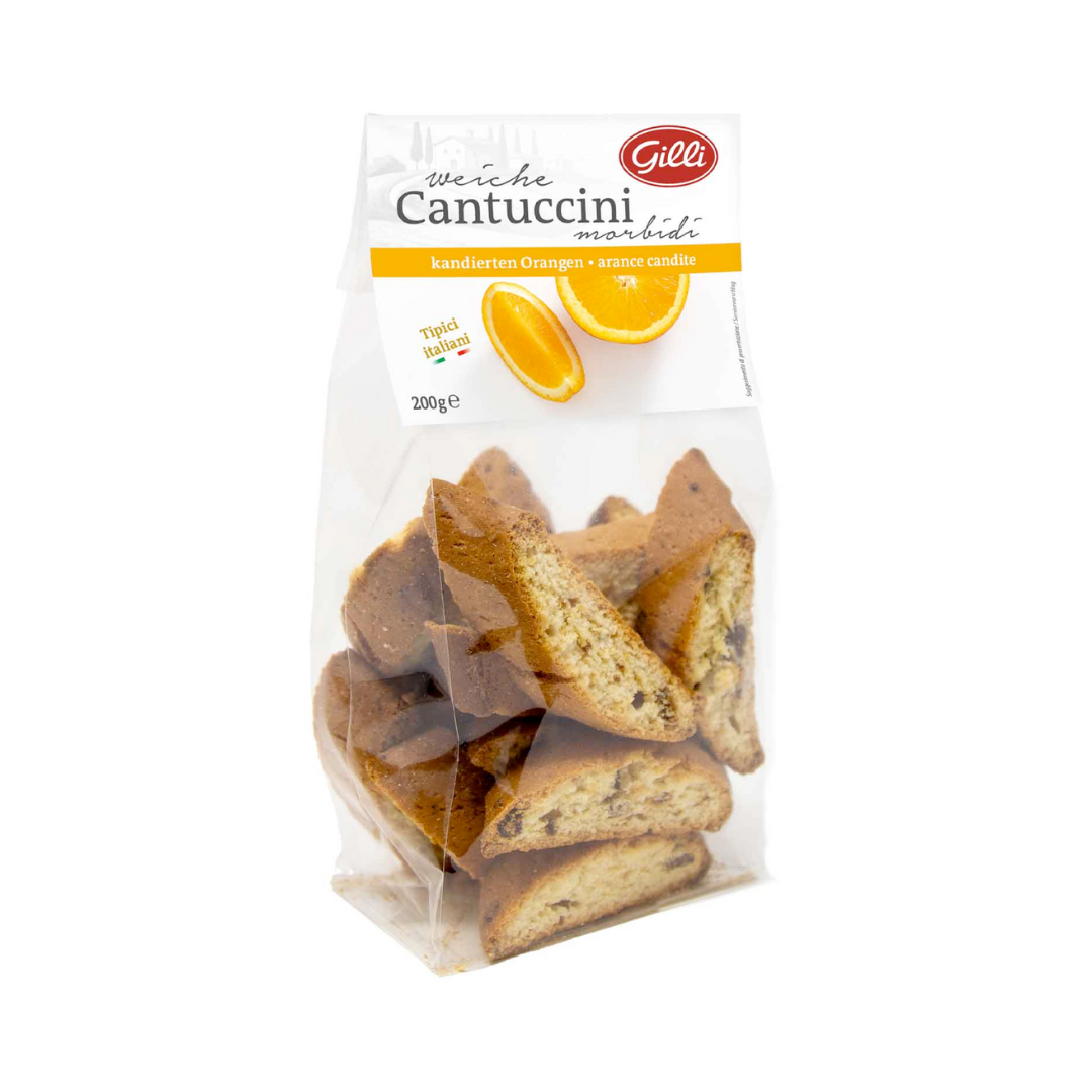 Gilli Weiche Cantuccini Orangen 200g