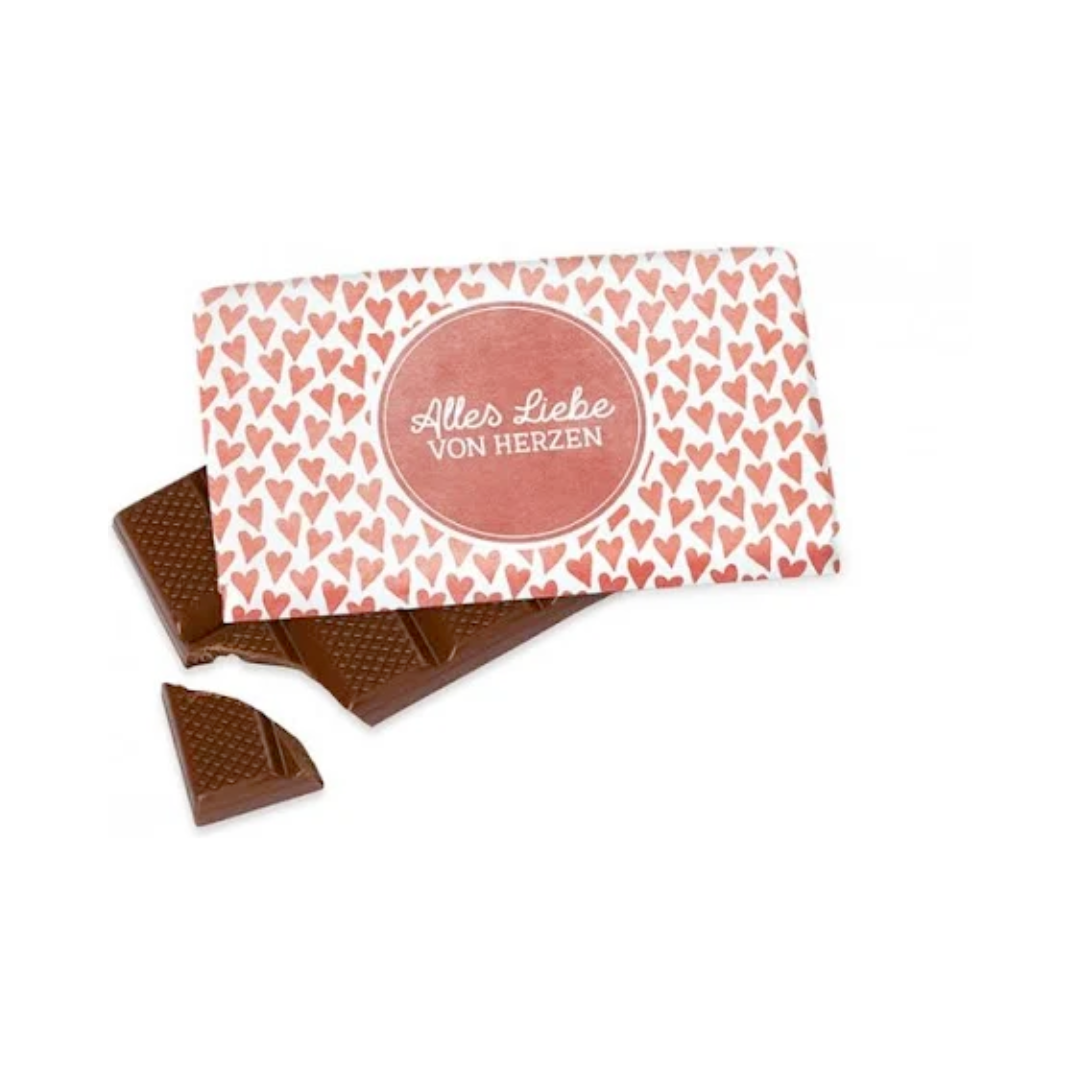 Geschenk für Dich Schokolade Herz 40g