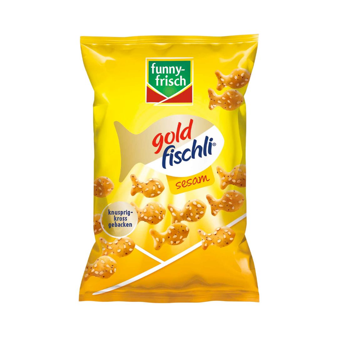 Funny Frisch Goldfischli Sesam 100g