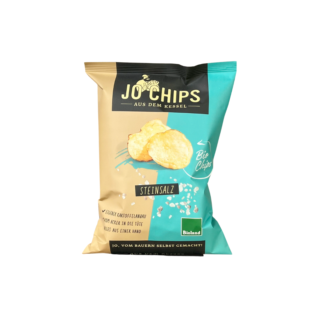 Bio Jo Chips Steinsalz 125g