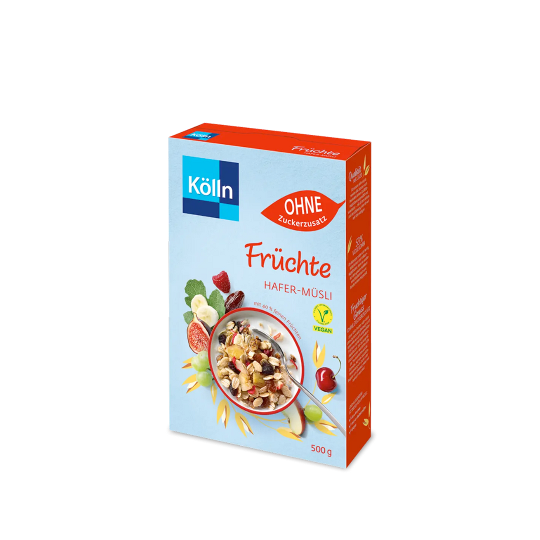 Kölln Früchte Hafer-Müsli ohne Zuckerzusatz 1,2kg