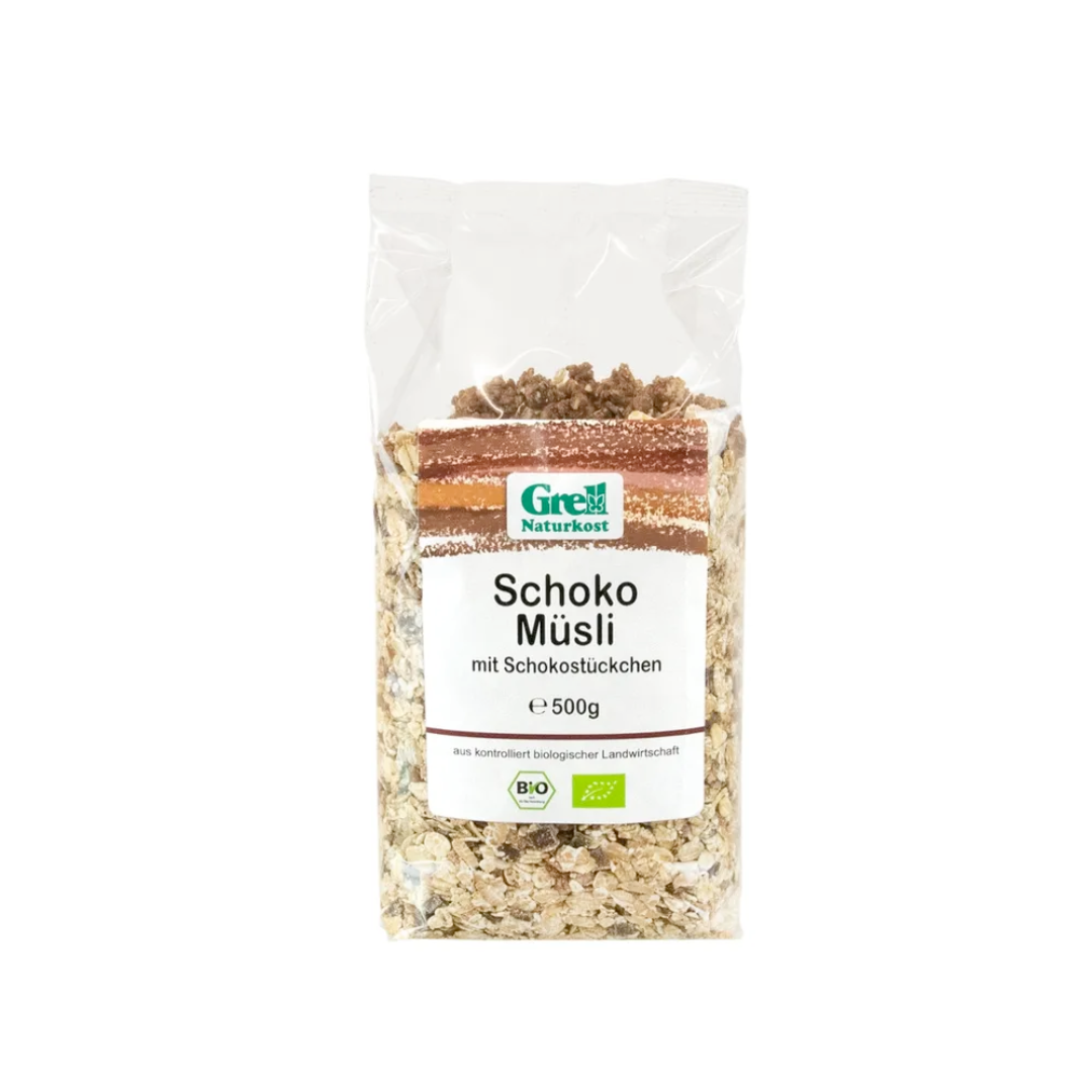 Bio Grell Schoko Müsli mit Schokostückchen 500g