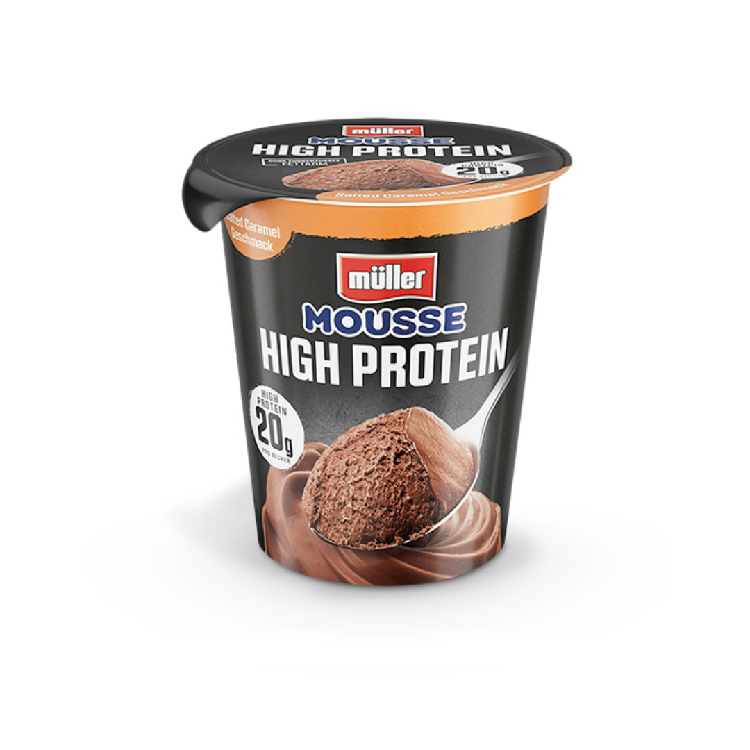 Müller Mousse High Protein Salted Caramel Geschmack 200g