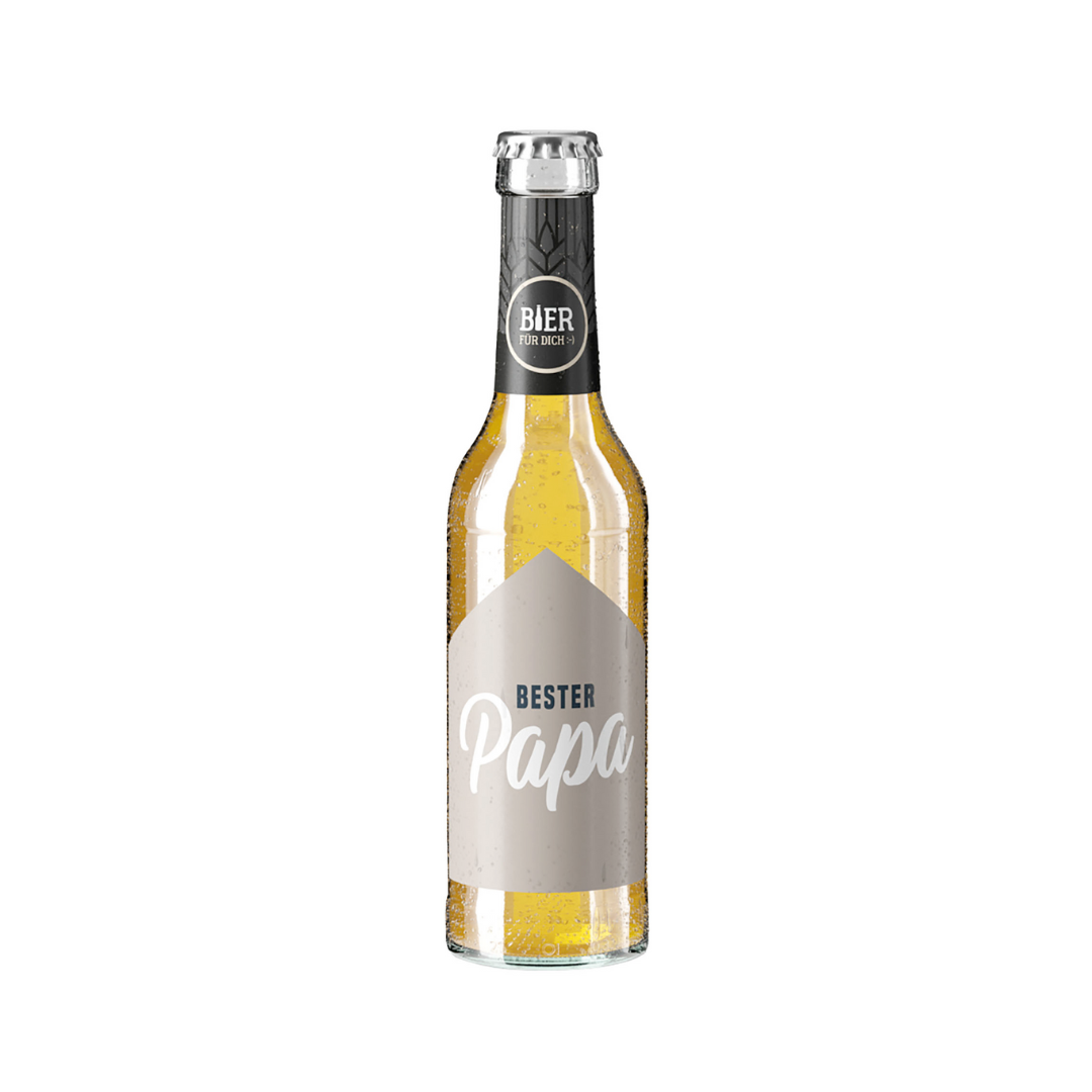 Geschenk für Dich Bier Bester Papa 0,33l
